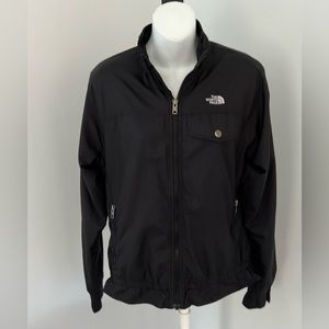 The North Face Women’s Black Zip-Up Windbreaker
